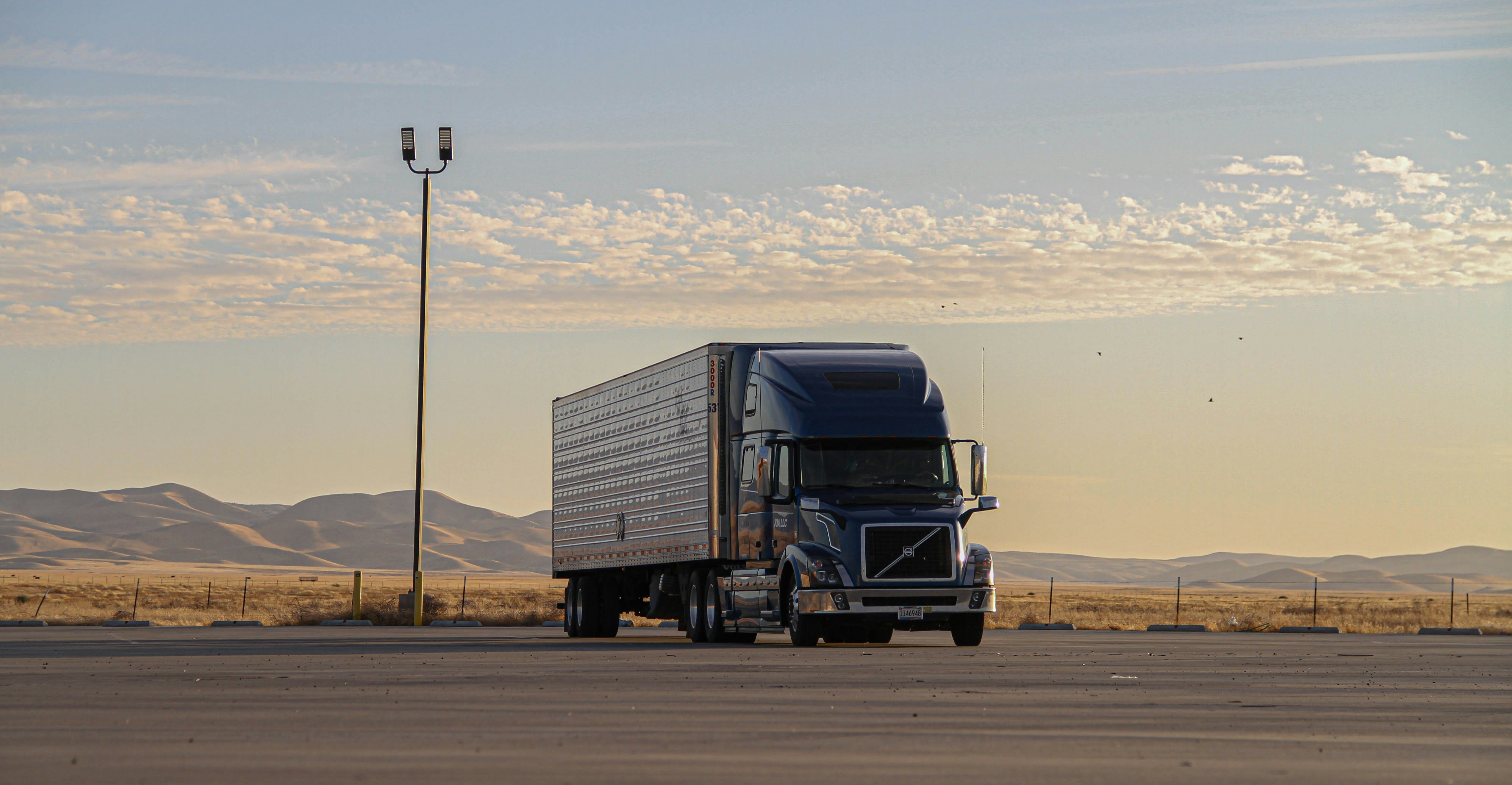 Image of a parked truck